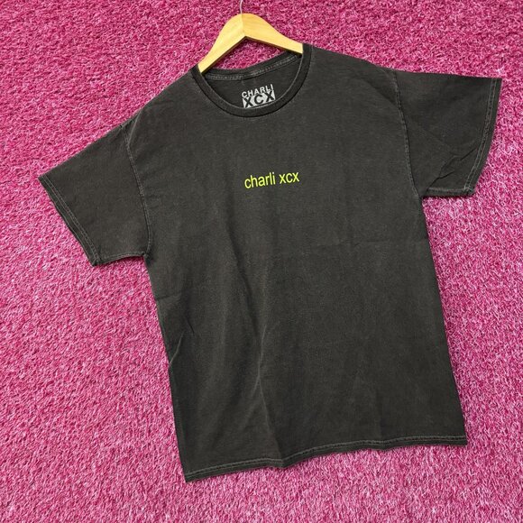 Charli XCX Brat Hyperpop Album T-Shirt Medium - Picture 3 of 5